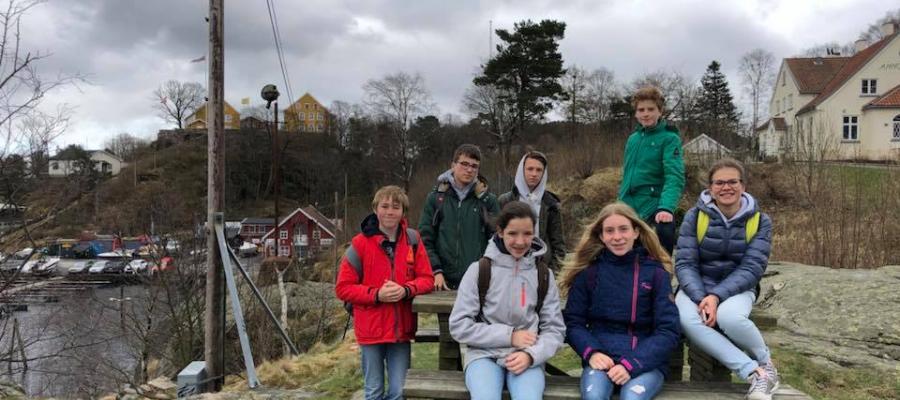 Middenschool Sint-Pieter Oostkamp Uitwisseling naar Noorwegen